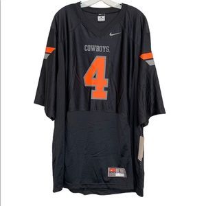 NWT Men’s Nike Team Oklahoma State University Cowboys Football Jersey Size L